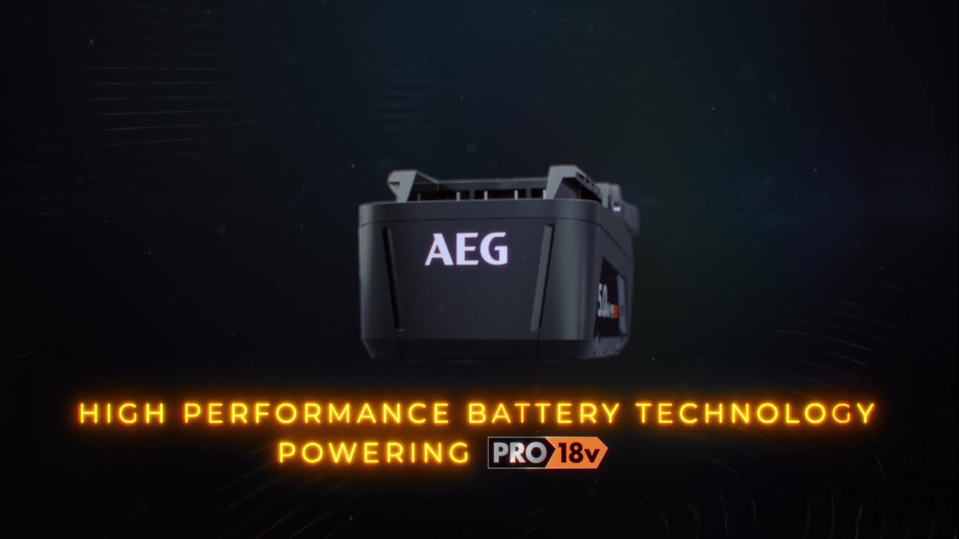 AEG PRO18V Range. Built for the trade. Trusted by the trade.